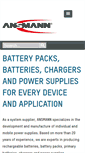 Mobile Screenshot of ansmann-energy.com